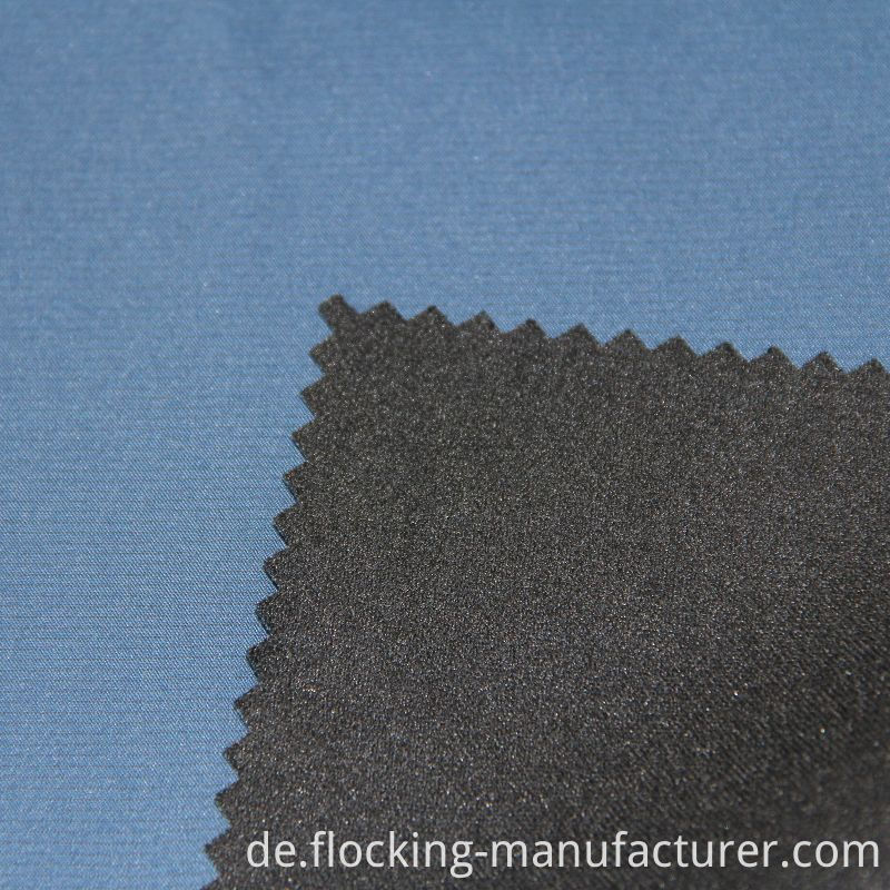Woven Stripe Pongee Fabric Composite with Knitted for Down Coat